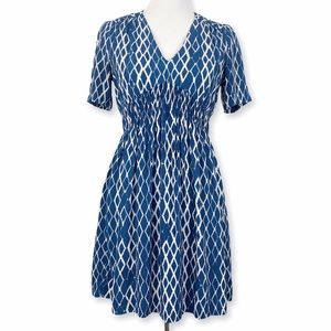 Anthropologie HD in Paris Geo Diamond Print Dress